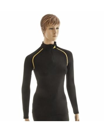 Longshirt "Touratech Primero Alpine" Damen, schwarz, Größe M