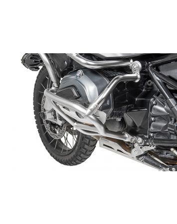 Verstärkungsstrebe Edelstahl für Original BMW Motorschutzbügel + Touratech Sturzbügelerweiterung, BMW R1200GS Adventure (LC) 2014-2016