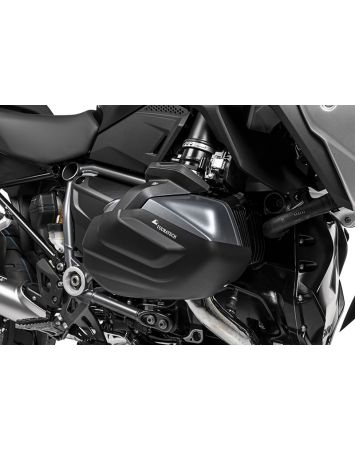 01-037-5132-0 Cylinder protection aluminium black (set) for BMW R1250GS / R1250R / R1250RS / R1250RT