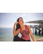 Tank Top "Retro" Damen, rot, Größe S