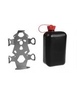 01-050-3215-0 ZEGA Pro/ZEGA Mundo accessory holder set, canister holder incl. jerrycan Touratech 2 litres
