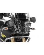 01-632-5095-0 Headlamp guard black with quick release fastener for Yamaha Tenere 700 *OFFROAD USE ONLY*