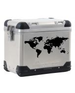 01-050-0800-0 ZEGA PRO/ZEGA Pro2/ZEGA Mundo world map pannier label, black