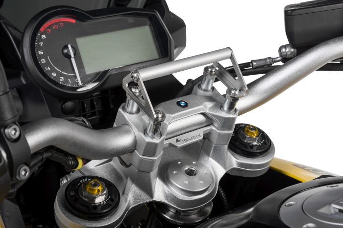 GPS-Anbauadapter BMW F850GS / F850GS Adventure auf Lenkerklemmung