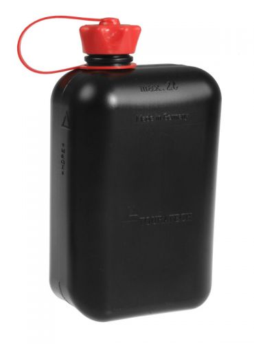 01-070-0580-0 Canister Touratech 2 litres* with large feed opening and admission for gasoline / fuel *