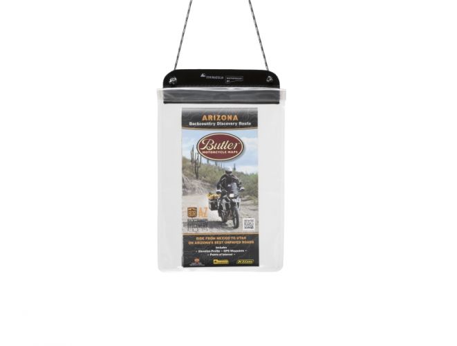 01-055-3211-0 Document bag, size M, DIN-A5, transparent, by Touratech Waterproof made by ORTLIEB