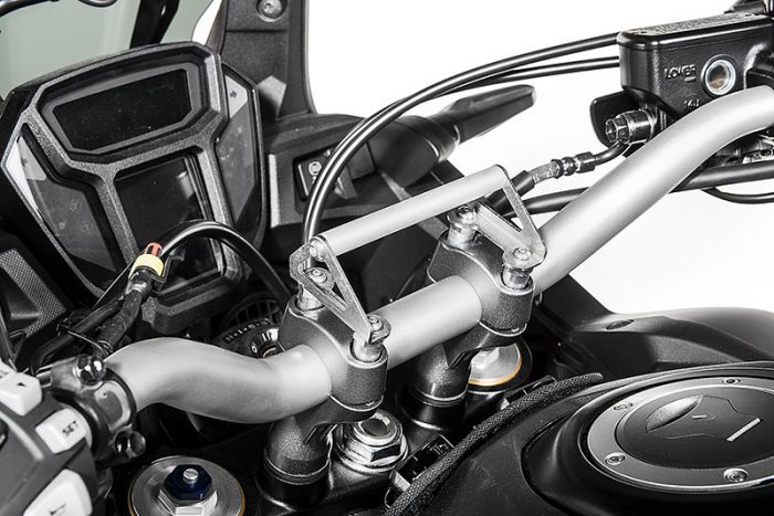 01-402-5410-0 GPS Handlebar Bracket Adapter Honda CRF1100L Africa Twin / CRF1100L Adventure Sports / CRF1000L Africa Twin/ CRF1000L Adventure Sports GPS Bracket Adapter/Bracket for Navigation Systems