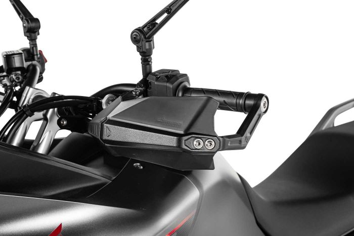 01-401-5661-0 Hand protectors DEFENSA Expedition, black, for Honda XL750 Transalp