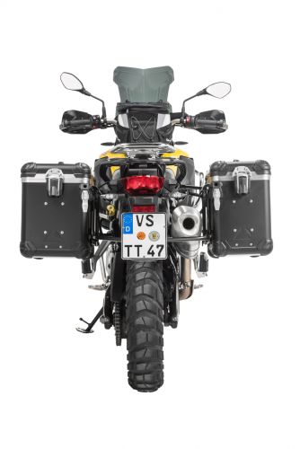 01-082-6831-0P ZEGA Evo aluminium pannier system for F900GS Adventure, F850GS/ Adventure, F800GS(2024-), F750GS