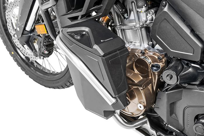 01-403-5165-0 Toolbox with engine crash bar DCT - complete - stainless steel for Honda CRF1100L Africa Twin / CRF1100L Adventure Sports