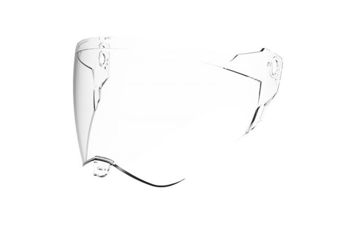 01-500-9100-0 Visor for Touratech Aventuro Carbon2, transparent, with Pinlock-preparation