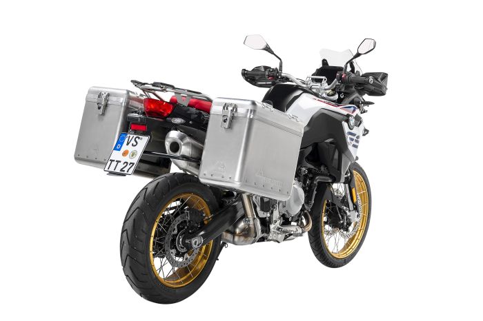 01-082-6130-0P ZEGA Mundo aluminium pannier system for F900GS Adventure, F850GS/ Adventure, F800GS(2024-), F750GS