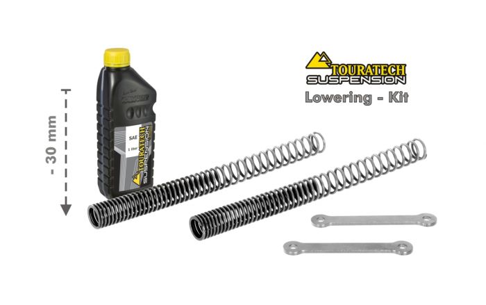 01-420-5834-0 Height lowering kit, 30mm, for Triumph Tiger 800 2011-2014 *replacement springs and reversing lever*