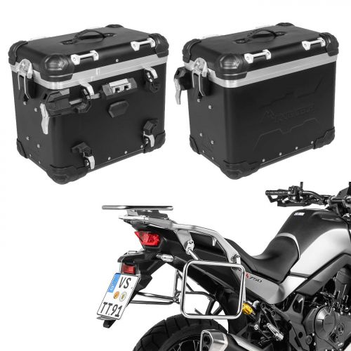 01-401-6801-0P ZEGA Evo aluminium pannier system for Honda XL750 Transalp