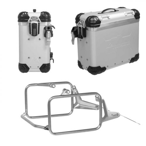 01-035-6801-0 ZEGA Evo aluminium pannier system for BMW R 1300 GS