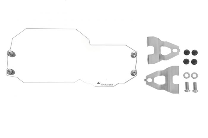 01-048-5090-0 Headlight protector Makrolon with quick release fastener for BMW F800GS/BMW F800GS Adventure/F650GS(Twin)/F700GS *OFFROAD USE ONLY*