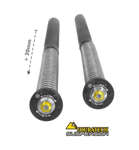 01-403-5876-0 Touratech Suspension Cartridge Kit Extreme for Honda CRF1100L Africa Twin from 2020 High +20mm