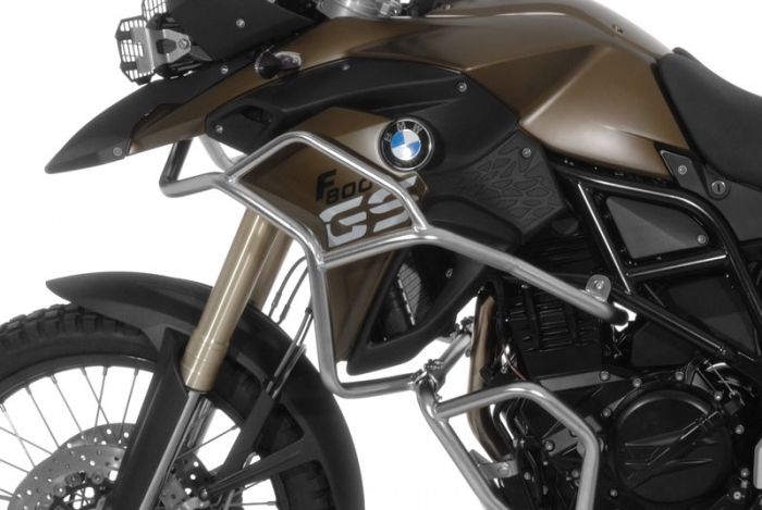 01-048-5161-0 Stainless steel crash bar extension for BMW F700GS, F800GS 2013 onwards