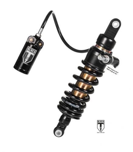 01-018-5855-0 BLACK-T shock absorber stage3 for BMW R18 from 2020 with expansion tank to allow use of the BMW OEM HPA