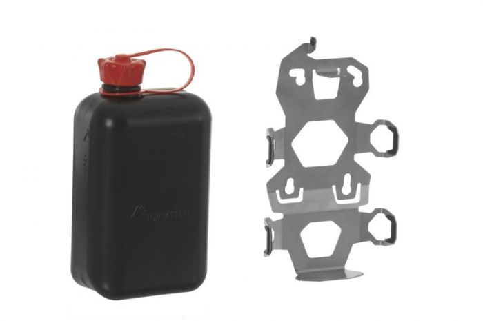 01-050-3212-0 ZEGA Pro2 accessory holder set, canister holder incl. jerrycan Touratech 2 litres