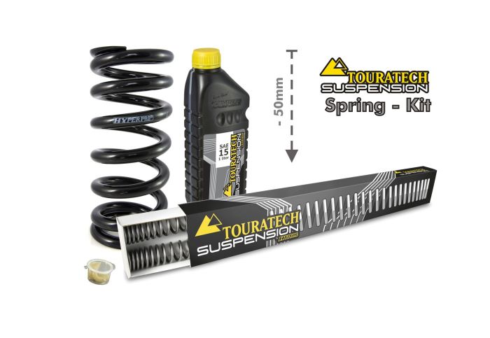 01-048-5832-0 Height lowering kit, 50mm, for BMW F800GS / Adventure from 2013 replacement springs