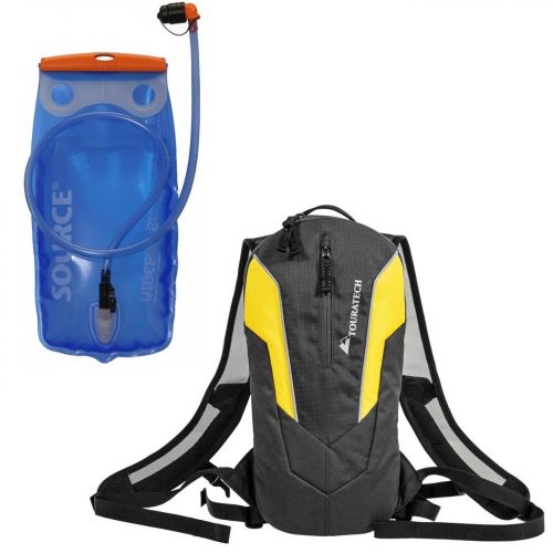 01-055-0268-0 Hydration pack Touratech Yellow, with hydration reservoir