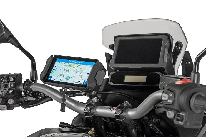01-065-1397-0 Handlebar mount for Garmin Zumo XT *lockable*, black