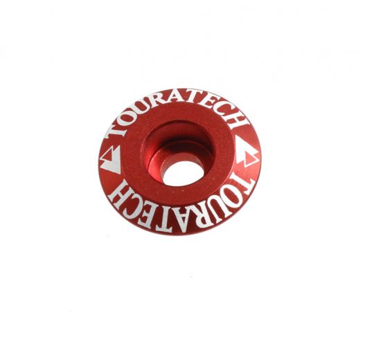 01-040-5901-0 End cap M6 red anodised