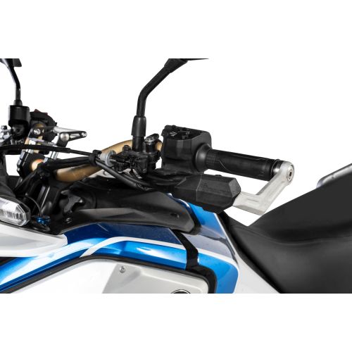 01-403-5655-0 Handprotektoren DEFENSA Leverguard, silber, Honda CRF1100L Africa Twin /  CRF1100L Adventure Sports