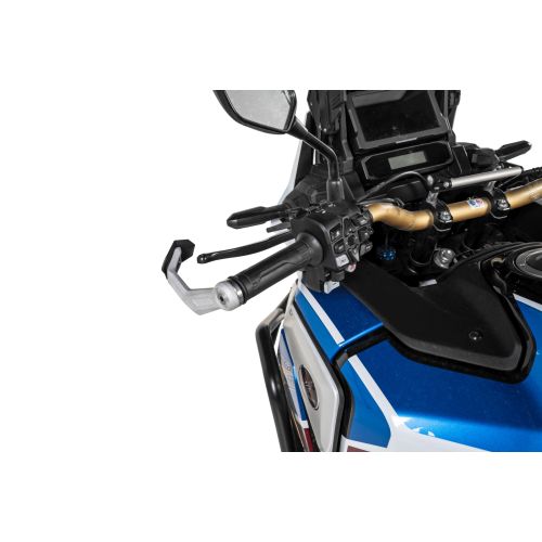 01-403-5655-0 Handprotektoren DEFENSA Leverguard, silber, Honda CRF1100L Africa Twin /  CRF1100L Adventure Sports