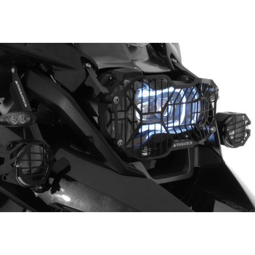 01-045-5095-0 Scheinwerferschutz mit Schnellverschluss, fuer LED Hauptscheinwerfer, fuer BMW R1250GS/ Adventure, R1200GS (LC)/ Adventure (LC) *OFFROAD USE ONLY*