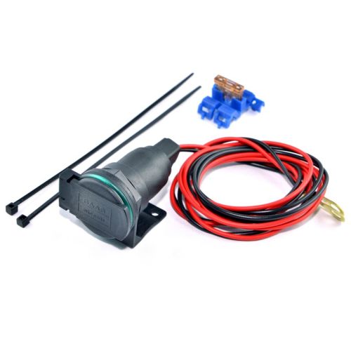 01-030-0167-0 ZA-Steckdose mit Lenkerbefestigung 22-28 mm