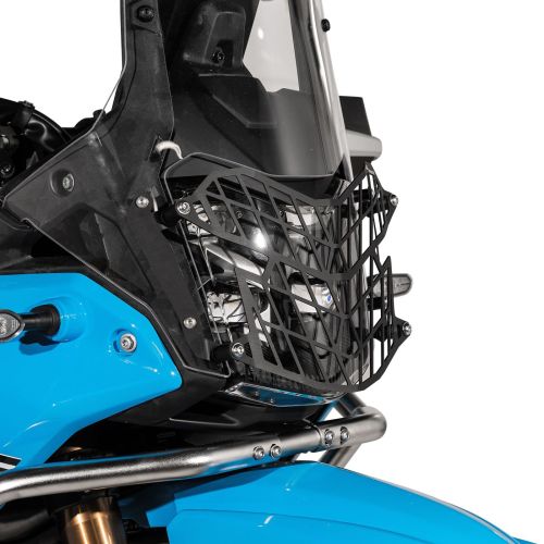 01-632-5097-0 Scheinwerferschutz schwarz mit Schnellverschluss fuer Yamaha Tenere 700 (2025-) *OFFROAD USE ONLY*