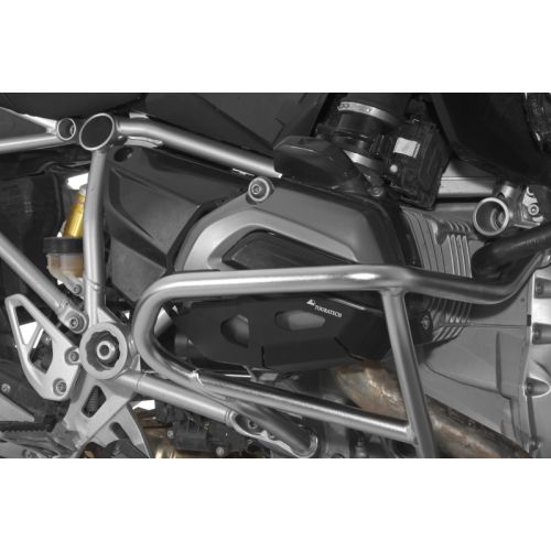 01-045-5133-0 Zylinderschutz / Ventildeckelschutz zur Kombi mit original BMW Motorschutzbuegel BMW R1200GS (LC) 2013-2016 / BMW R1200GS Adventure (LC), schwarz