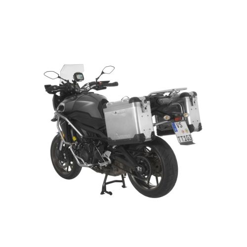 01-630-5750-0 ZEGA Pro Koffersystem 31/31 Liter mit Edelstahltraeger schwarz fuer Yamaha MT-09 Tracer (2015-2017)