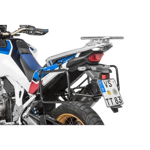 01-403-5560-0 Koffertraeger Edelstahl, schwarz fuer Honda CRF 1100 L Africa Twin (2022-), CRF1100L Adventure Sports