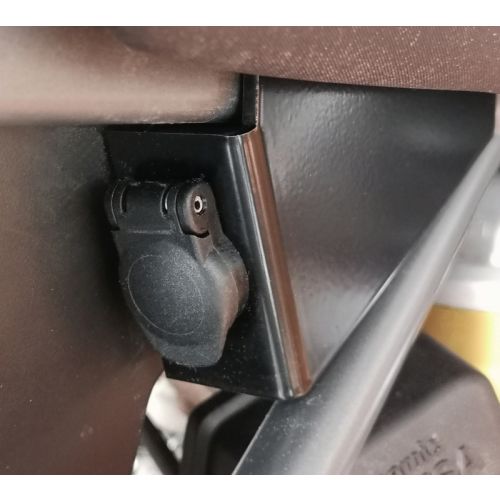 01-030-0086-0 DIN-Steckdosenverlegung fuer BMW  R1250GS/ R1250GS Adventure/ R1200GS ab 2013/ R1200GS Adventure ab 2014