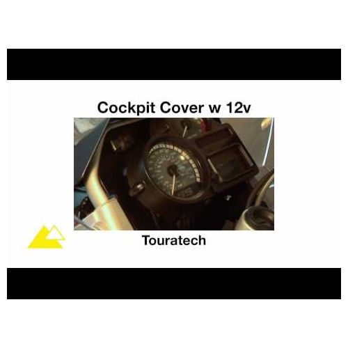 01-044-0561-0 Cockpitblende 2 *Tachoeinheit*  mit Bordnetz- und ZA-Steckdose BMW R 1200 GS/Adventure, bis 2007