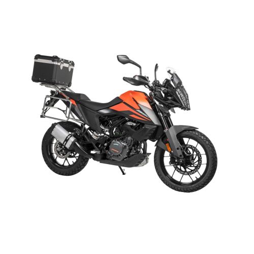 01-375-5457-0 ZEGA Topcasetraeger / Gepaeckbruecke, Edelstahl fuer KTM 390 Adventure