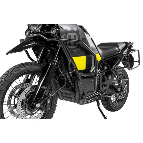 01-414-5163-0 Verkleidungsschutzbuegel Edelstahl, Schwarz fuer Husqvarna Norden 901