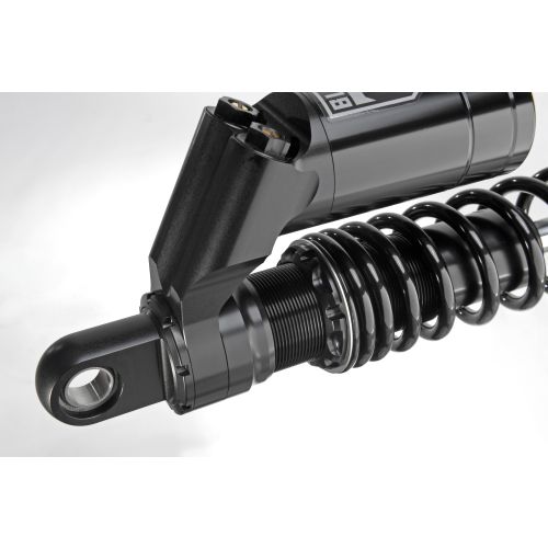 01-661-5814-0 BLACK-T Stereo Federbein Set Stage3 mit Reservoir fuer Indian Scout / Scout Sixty 2015-2020