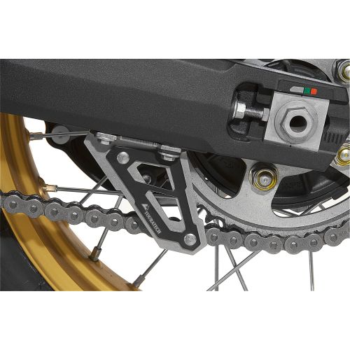 01-402-5305-0 Kettenschutzfinne, schwarz, fuer Honda CRF 1000L Africa Twin/ CRF1000L Adventure Sports