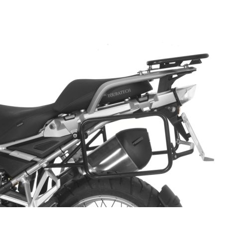 01-038-5560-0 Koffertraeger Edelstahl, schwarz, BMW R1250GS/ R1250GS Adventure/ R1200GS (LC)/ R1200GS Adventure (LC)