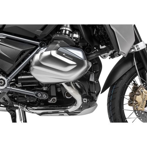 01-037-5130-0 Zylinderschutz / Ventildeckelschutz Edelstahl (Satz) fuer BMW R1250GS / R1250R / R1250RS / R1250RT