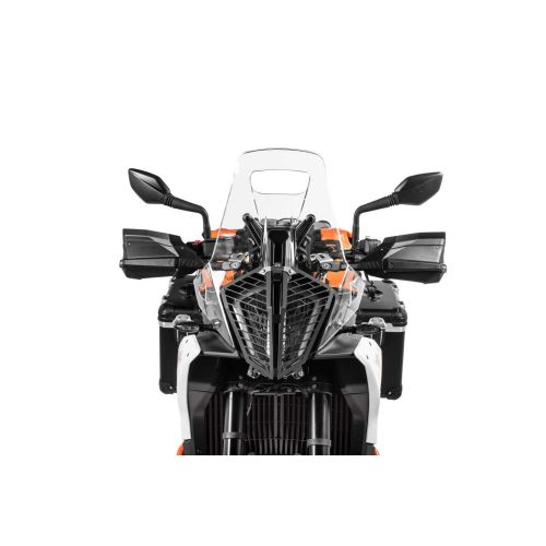 01-372-5096-0 Scheinwerferschutz mit Schnellverschluss fuer KTM 790/ 890 Adventure/ R (2023-) *OFFROAD USE ONLY*