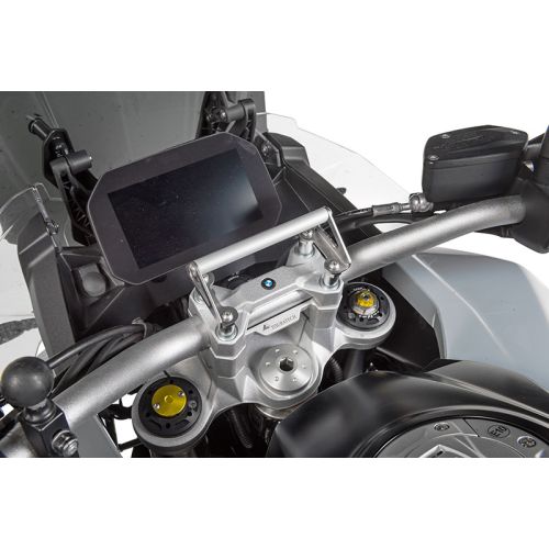 01-082-5412-0 GPS-Anbauadapter auf Lenkerklemmung BMW F900GS/ Adventure, F850GS/ Adventure fuer Lenkererhoehung 35 mm