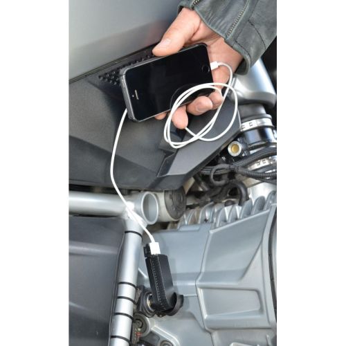 01-030-0165-0 Rechtwinkliger USB-A Ladestecker für DIN Steckdose