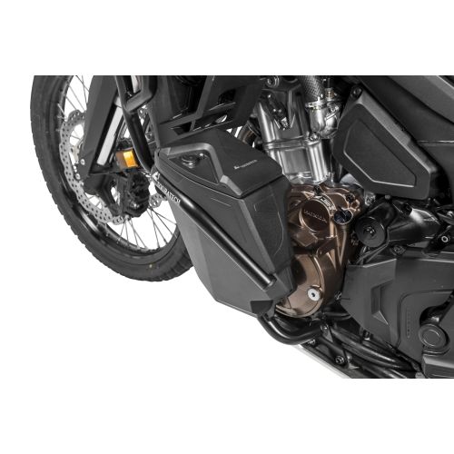 01-403-5168-0 Werkzeugbox mit Motorsturzbuegel NO DCT - komplett - Edelstahl, schwarz fuer Honda CRF1100L Africa Twin / CRF1100L Adventure Sports