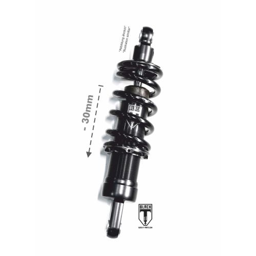 01-661-5822-0 BLACK-T Tieferlegung (-30mm) Stage2 fuer INDIAN FTR 1200 / FTR 1200 S (2019-2021)