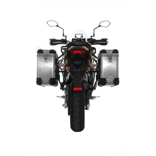 01-408-5750-0 ZEGA Pro Koffersystem 31/31 Liter mit Stahltraeger schwarz fuer Kawasaki Versys 650 (2010-2014)